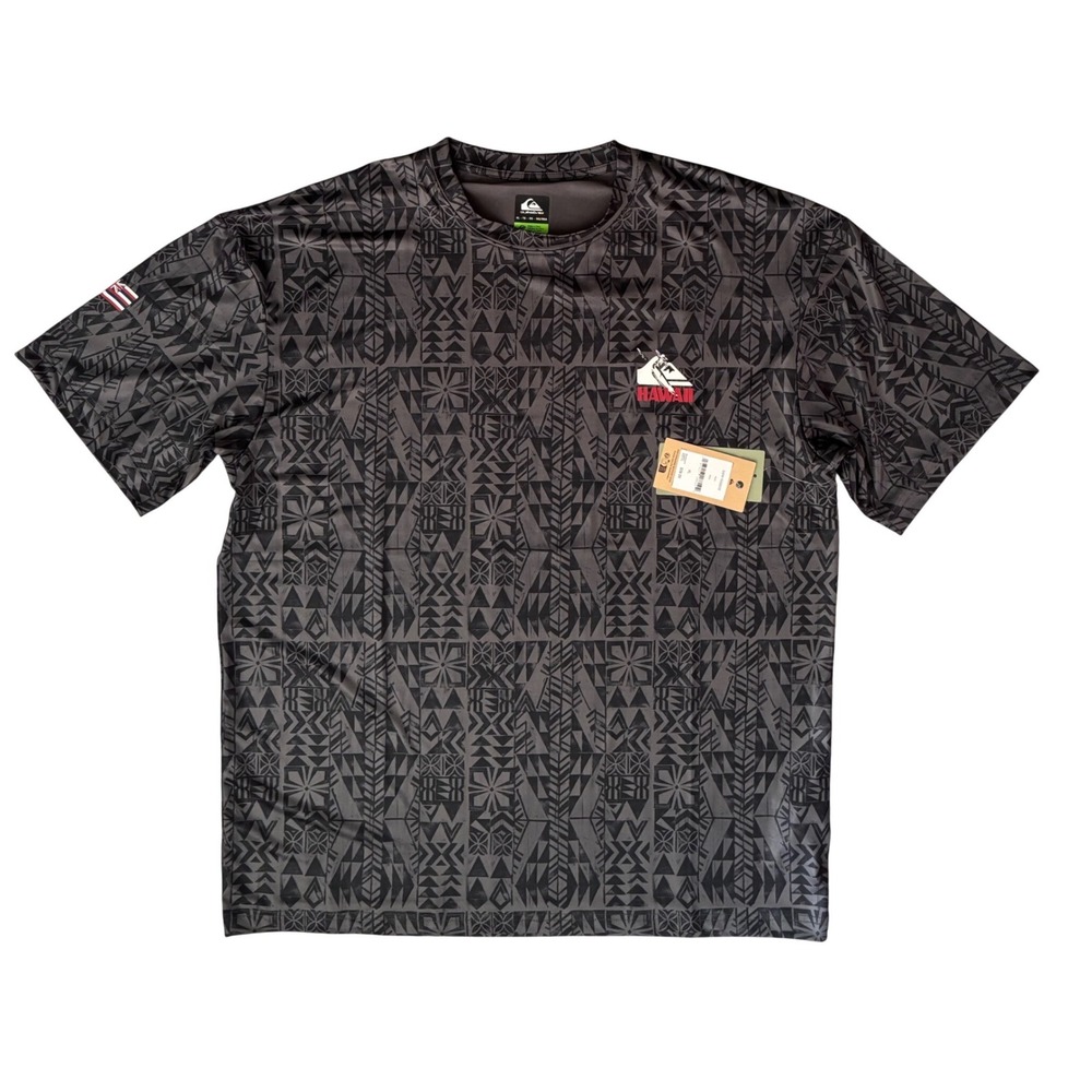 Mens NWT Quick Silver Rash Gaurd Size XL